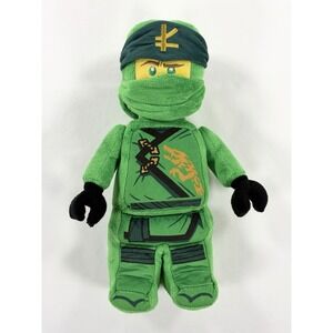 Official LEGO Ninjago Lloyd Green Ninja Plush Stuffed Doll 14" Manhattan Toy